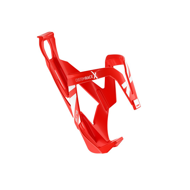 Porte-Bidon VTT / Gravel Elite Custom Race X - Rouge / Blanc