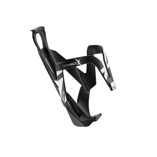 Porte-Bidon VTT / Gravel Elite Custom Race X - Noir / Blanc