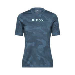Maillot Manches Courtes VTT Femme Fox Ranger TruDri - Vintage Sombre