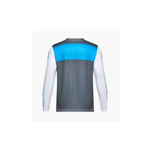 Maillot VTT Manches Longues Enfant Fox Ranger Digi Image - Blanc / Bleu