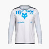 Maillot VTT Manches Longues Enfant Fox Ranger Digi Image - Blanc / Bleu