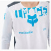 Maillot VTT Manches Longues Enfant Fox Ranger Digi Image - Blanc / Bleu