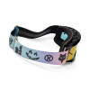 Masque VTT Fox Main Hello Future - Bleu Clair Verres Miroir
