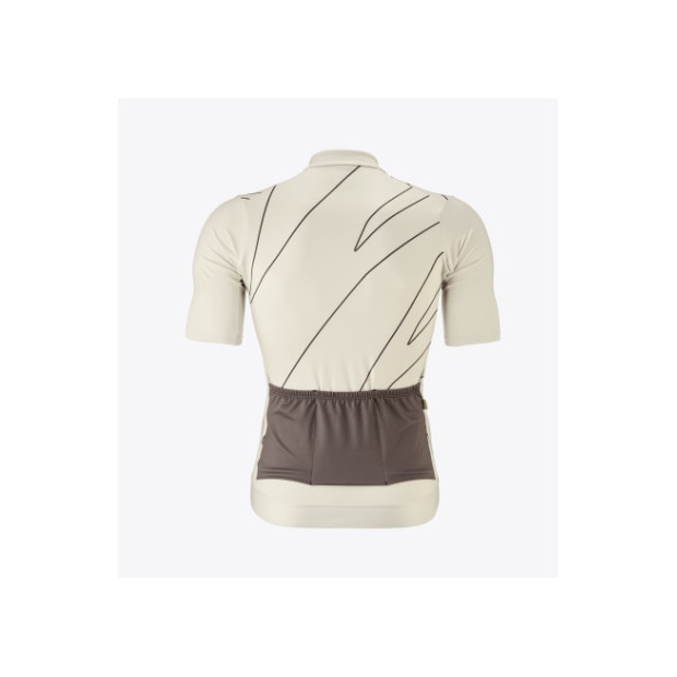 Maillot Route Gonso Print - Beige