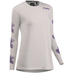 Maillot VTT Femme Manches Longues NorthWave XTRAIL - Gris / Violet