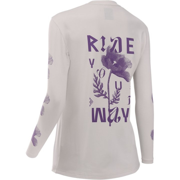 Maillot VTT Femme Manches Longues NorthWave XTRAIL - Gris / Violet