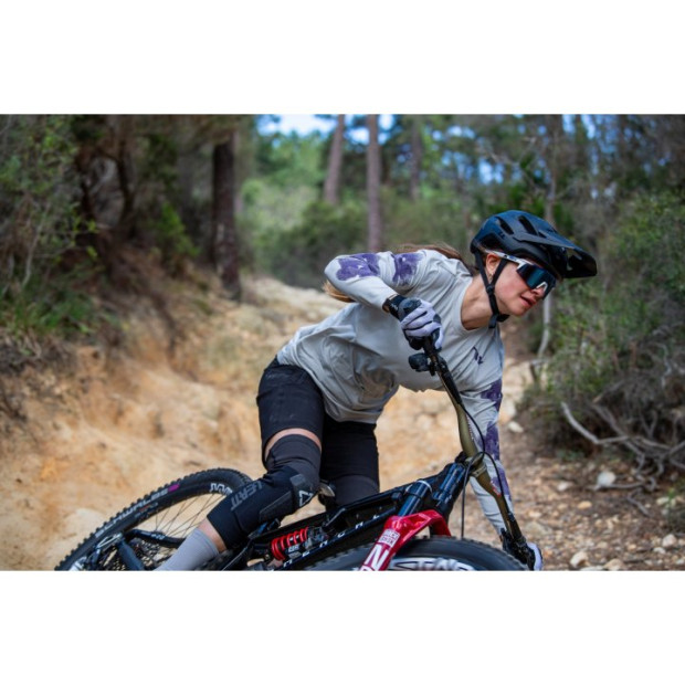 Maillot VTT Femme Manches Longues NorthWave XTRAIL - Gris / Violet