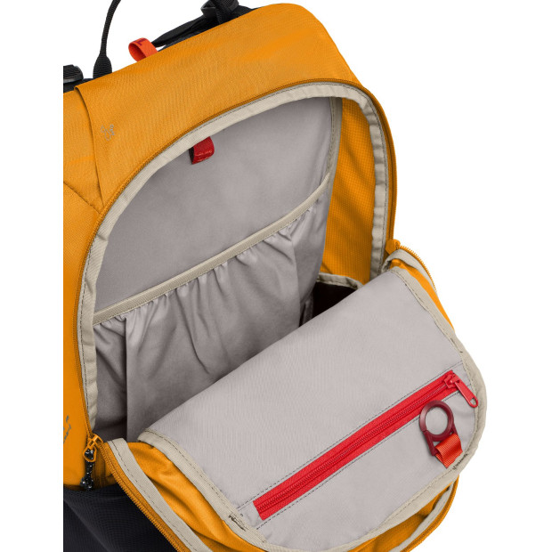 Sac à Dos VTT Vaude Trailvent 15 - 15 Litres - Kurkuma