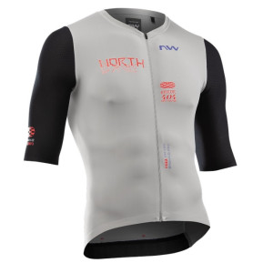 Maillot XC / Route / Gravel NorthWave Extreme EVO Manches Courtes - Gris