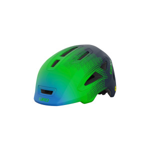 Casque Enfant Giro Scamp II - Bleu / Vert Towers