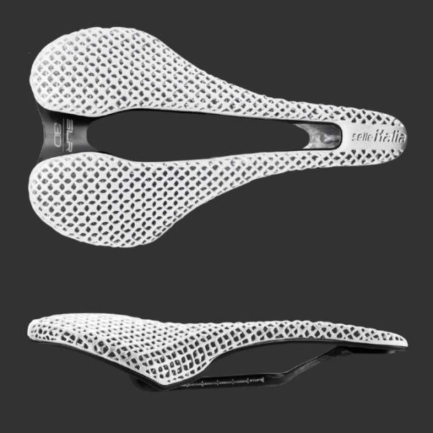 Selle Route Selle Italia SLR Boost 3D Kit Carbonio Superflow - WHITE EDITION - 145x248mm