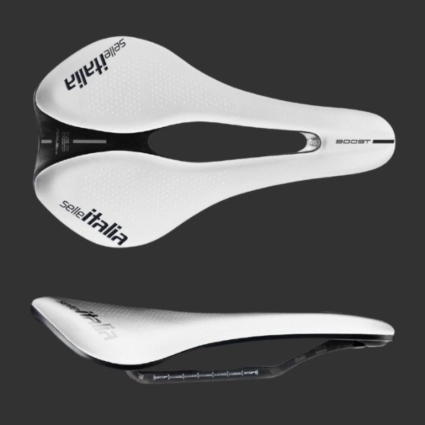 Selle Selle Italia Novus Boost Evo Kit Carbonio Superflow - WHITE EDITION