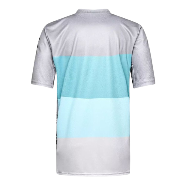 Maillot VTT Manches Courtes Fox Ranger Grid - Gris Acier