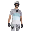 Maillot VTT Manches Courtes Fox Ranger Grid - Gris Acier
