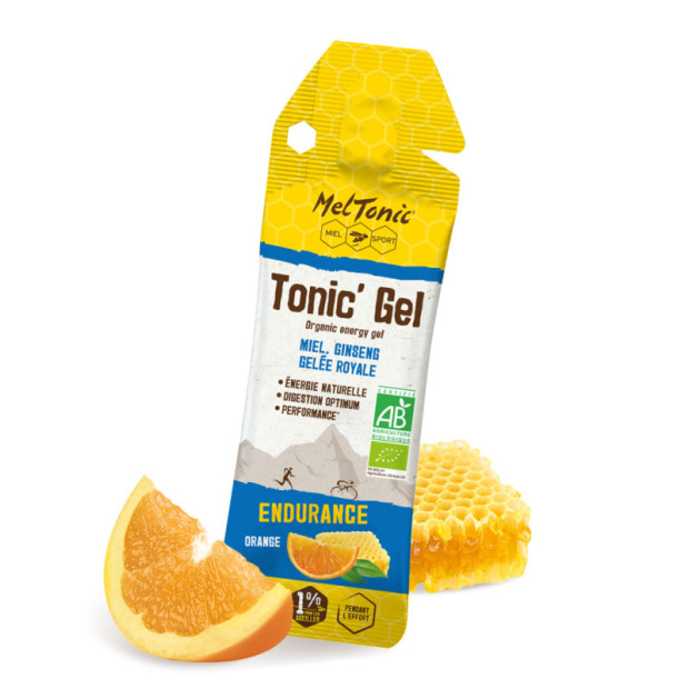 Gel Energétique Bio Meltonic Endurance Miel/Ginseng/Gelée Royale 20g