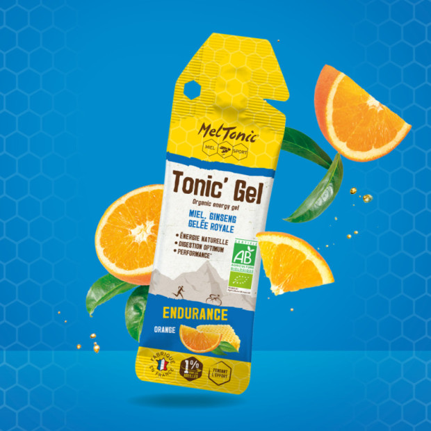 Gel Energétique Bio Meltonic Endurance Miel/Ginseng/Gelée Royale 20g