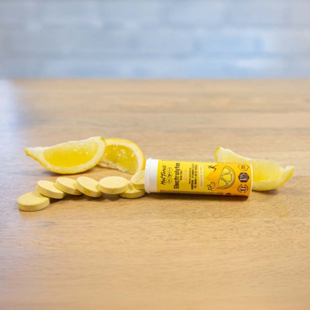 Boisson Energétique Bio Meltonic Electrolytes Citron x10 Pastilles
