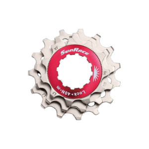 Kit de Pignons SunRace Shimano HyperGlide - 12V - 11 / 13 / 15 Dents - Argent