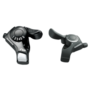 Manettes de Vitesses Shimano TX30 3x6 Vitesses avec Indicateur