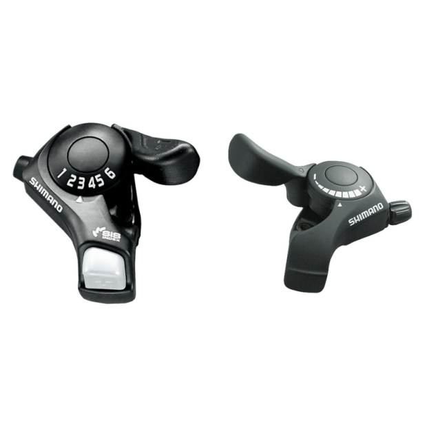 Manettes de Vitesses Shimano TX30 3x6 Vitesses avec Indicateur