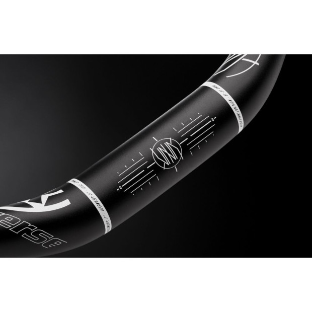 Guidon VTT Rampage Dirt Reverse Nico Vink 35mm Noir-Blanc