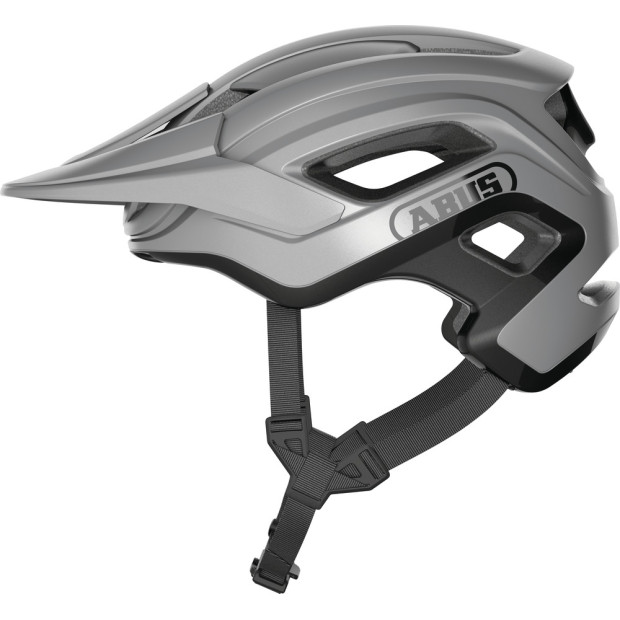 Casque VTT Enduro Abus CliffHanger - Titane Argent