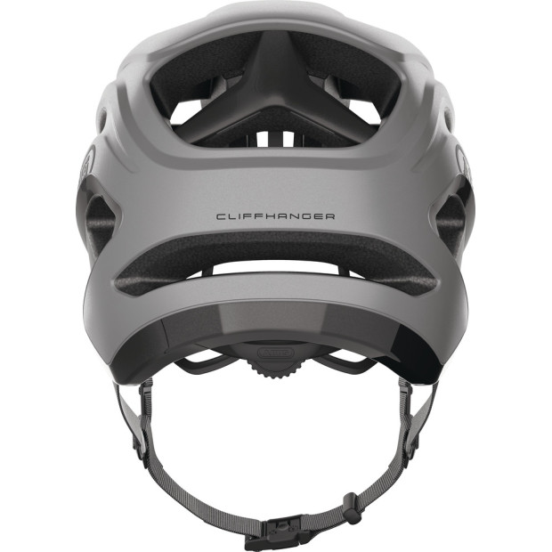 Casque VTT Enduro Abus CliffHanger - Titane Argent