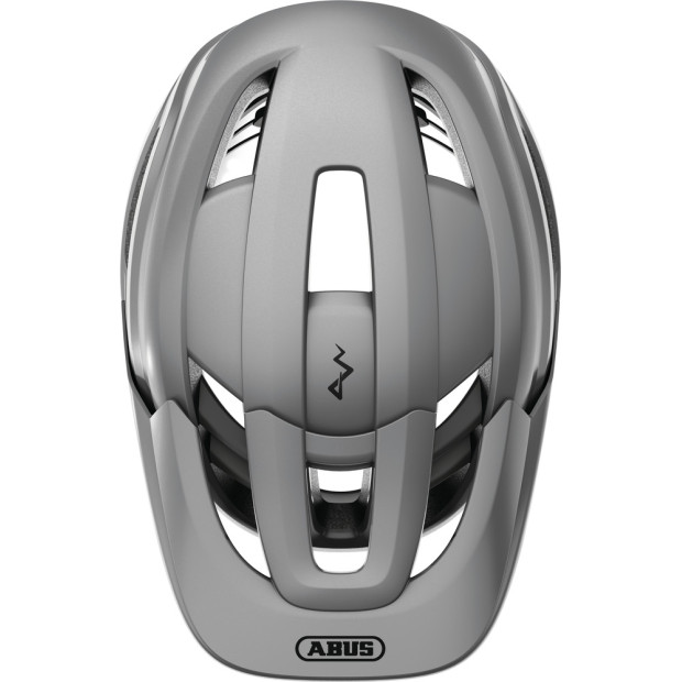 Casque VTT Enduro Abus CliffHanger - Titane Argent