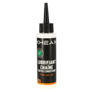 Lubrifiant Cire Biodégradable pour Chaîne Kheax Wax Extra Dry 100ml