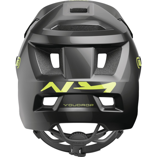 Casque VTT Enfant Abus YouDrop - Noir Brillant