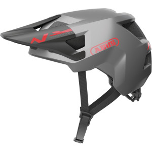 Casque VTT Enfant Abus YouDrop - Titane Argent