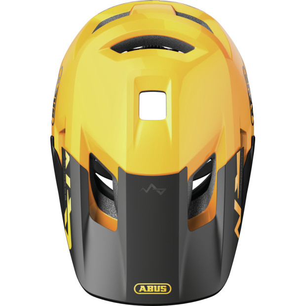 Casque VTT Enfant Abus YouDrop - Jaune