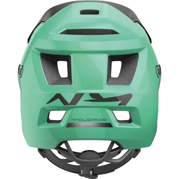 Casque VTT Enfant Abus YouDrop - Vert Sauge