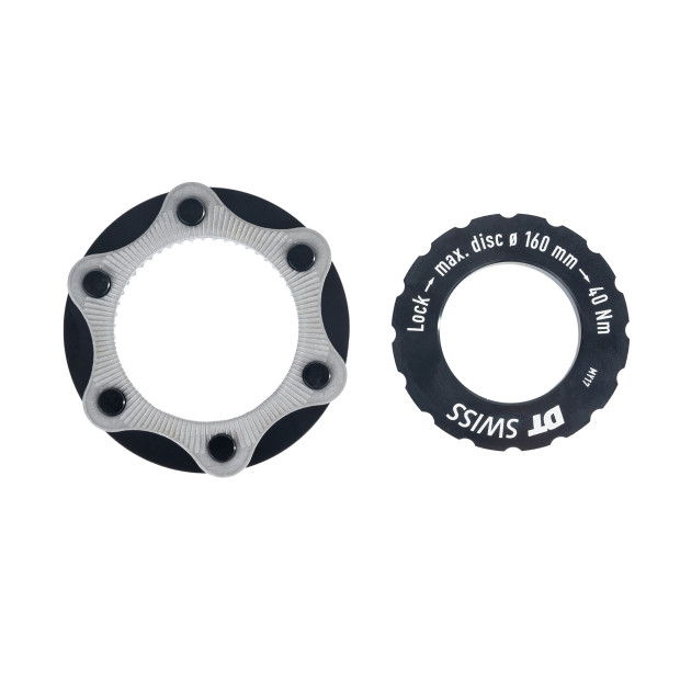Adaptateur DT Swiss Road Centerlock vers 6 Trous - 160mm