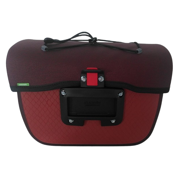 Sacoche de Guidon Vaude Aqua Box Matériau Recyclé - Vol. 6 l - Rouge