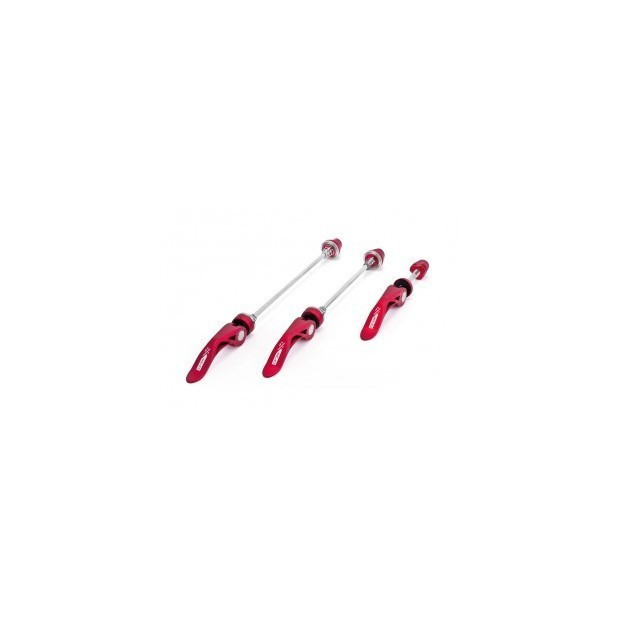 Blocage de roue XLC Quick release QR-L05 rouge