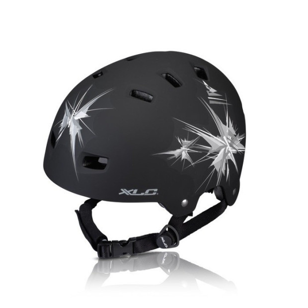 Casque vélo XLC Urban BH-C22 - Noir Mat Spikes