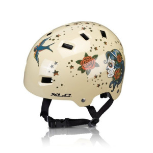 Casque vélo XLC Urban BH-C22 - Beige Tatoo