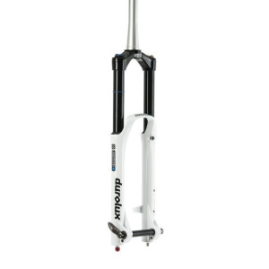 Fourche SR Suntour SF16 DUROLUX TA R2C2 27.5  Blanche AHead 20mm 180mm