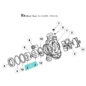 Kit Piston étrier Formula - FD40128-10