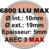 Roulement Enduro Bearing 6800 LLU Max - 10 x 19 x 5