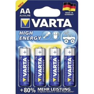 Pile Varta Alkaline High Energy AA - [X4]