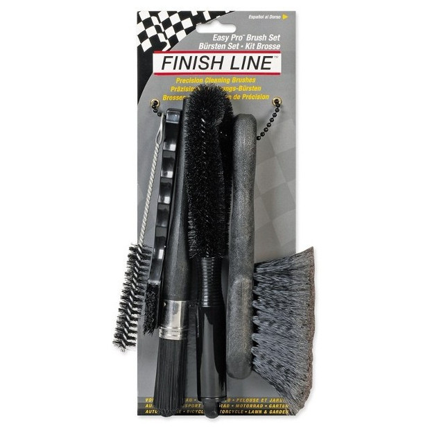 Kit Brosses Nettoyage Vélo Finish Line Brusch set