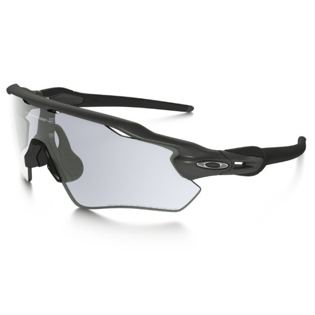 Lunettes vélo Oakley Radar EV Path - Gris Acier - Photochromique