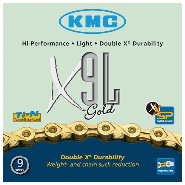 Chaîne 9 v KMC X9 L Gold