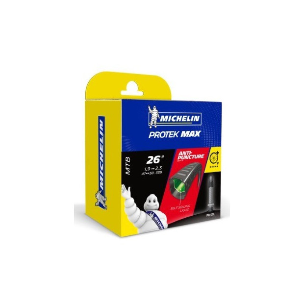 Chambre à air Michelin PROTEK MAX C4 26" - 1.85-2.30 Presta