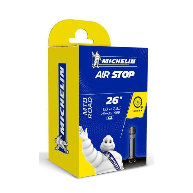 Chambre à air Michelin AIRSTOP C2 - 26x1.0/1.35 Schrader