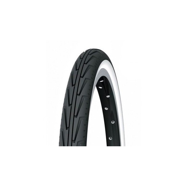 Pneu Michelin Diabolo 20' x 1 3/8 (37 - 451) Noir / Blanc