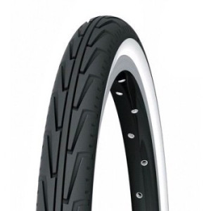 Pneu Michelin City J 24' (32 - 540) Noir / Blanc