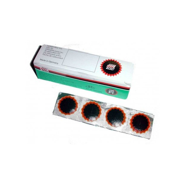 Rustines Rema Tip Top F1 25mm Boîte de 100